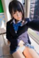 Momoki Nozomi taking selfies and masturbating in uniform